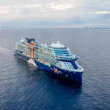 Celebrity Cruises cruise ship at sea